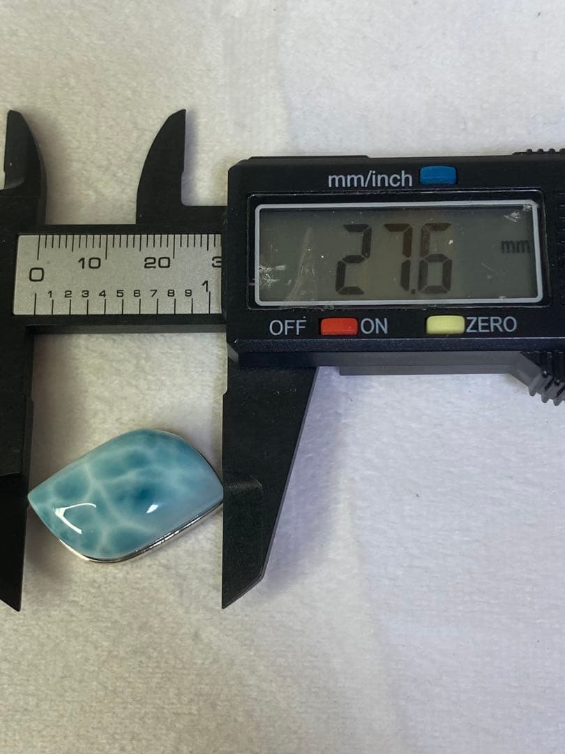 ラリマー　三大ヒーリングストーン　ペンダントトップ　ドミニカ共和国産