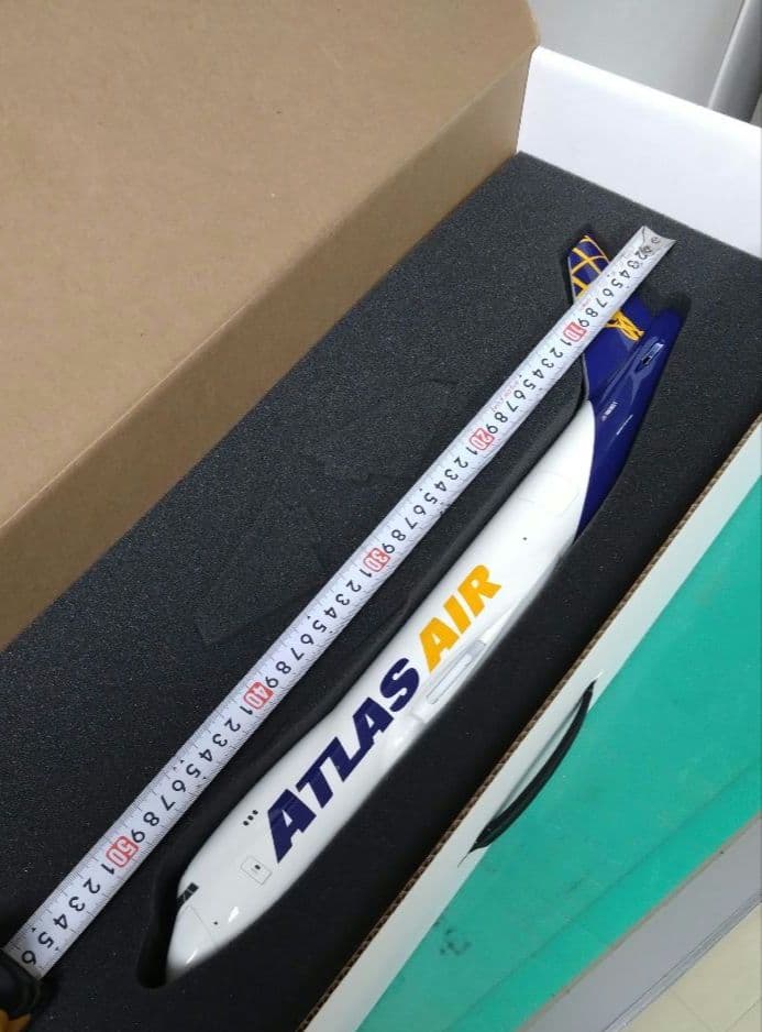 ATLAS AIR 航空機ジャンボ貨物機モデル 1/144　PACMIN社製