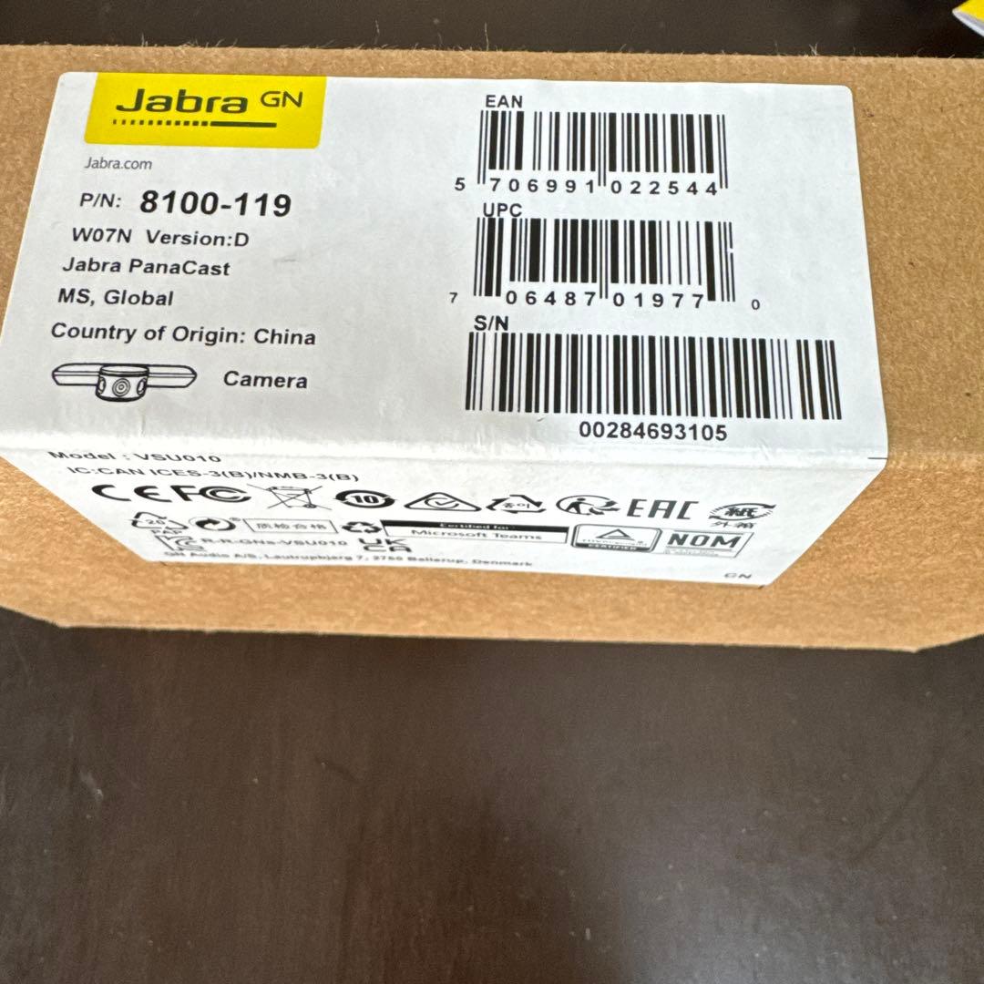 Jabra PanaCast 8100-119 wedカメラ