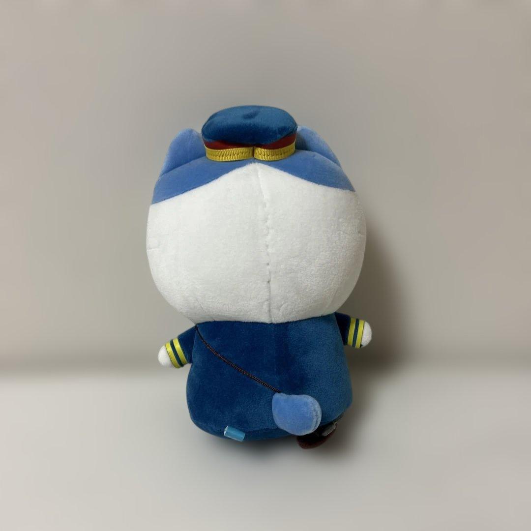 レア　ちいかわ　駅員さんぬいぐるみ　ハチワレ