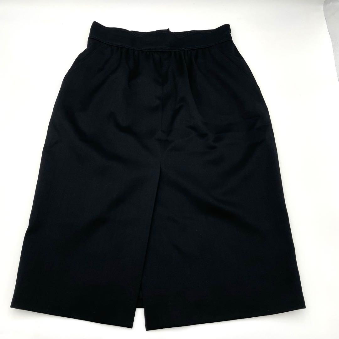 人気モデル✨CHANEL ベルト付きスカート　ブラック