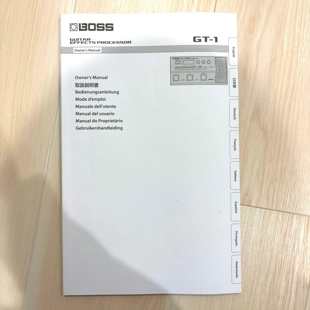 BOSS GT1 純正ACアダプター PSA-100 セット