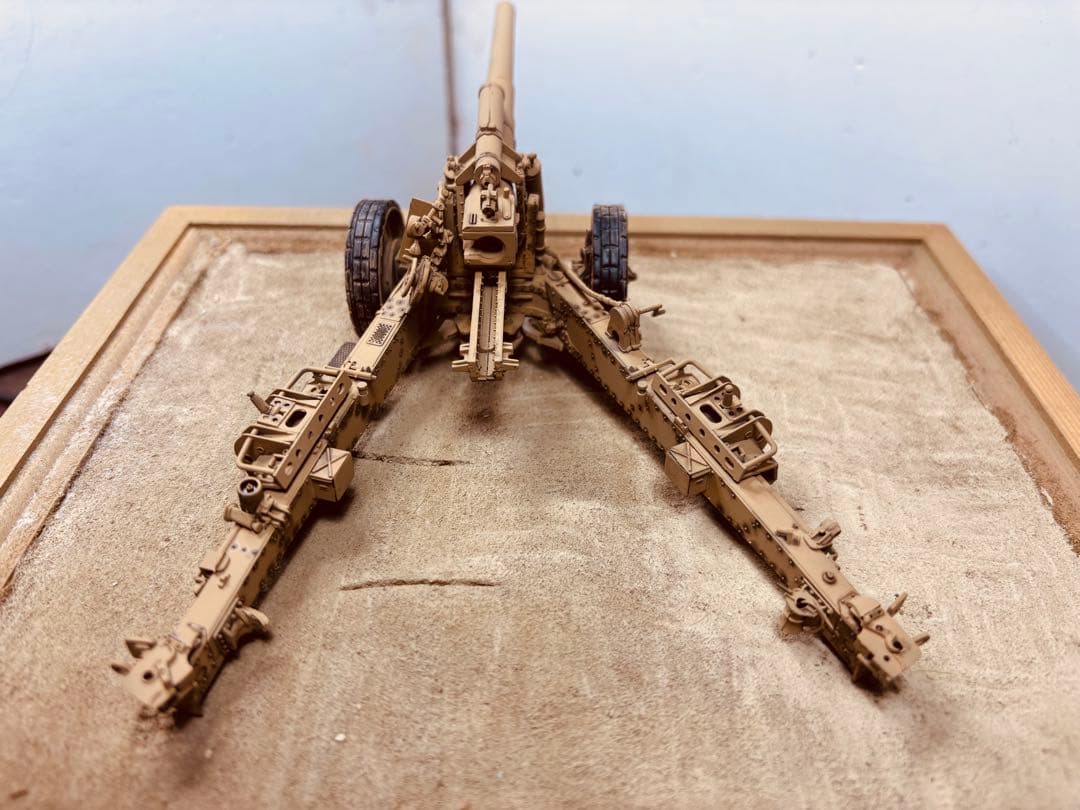 1/35ドイツアフリカ軍団150mm榴弾砲　8トンハーフトラック