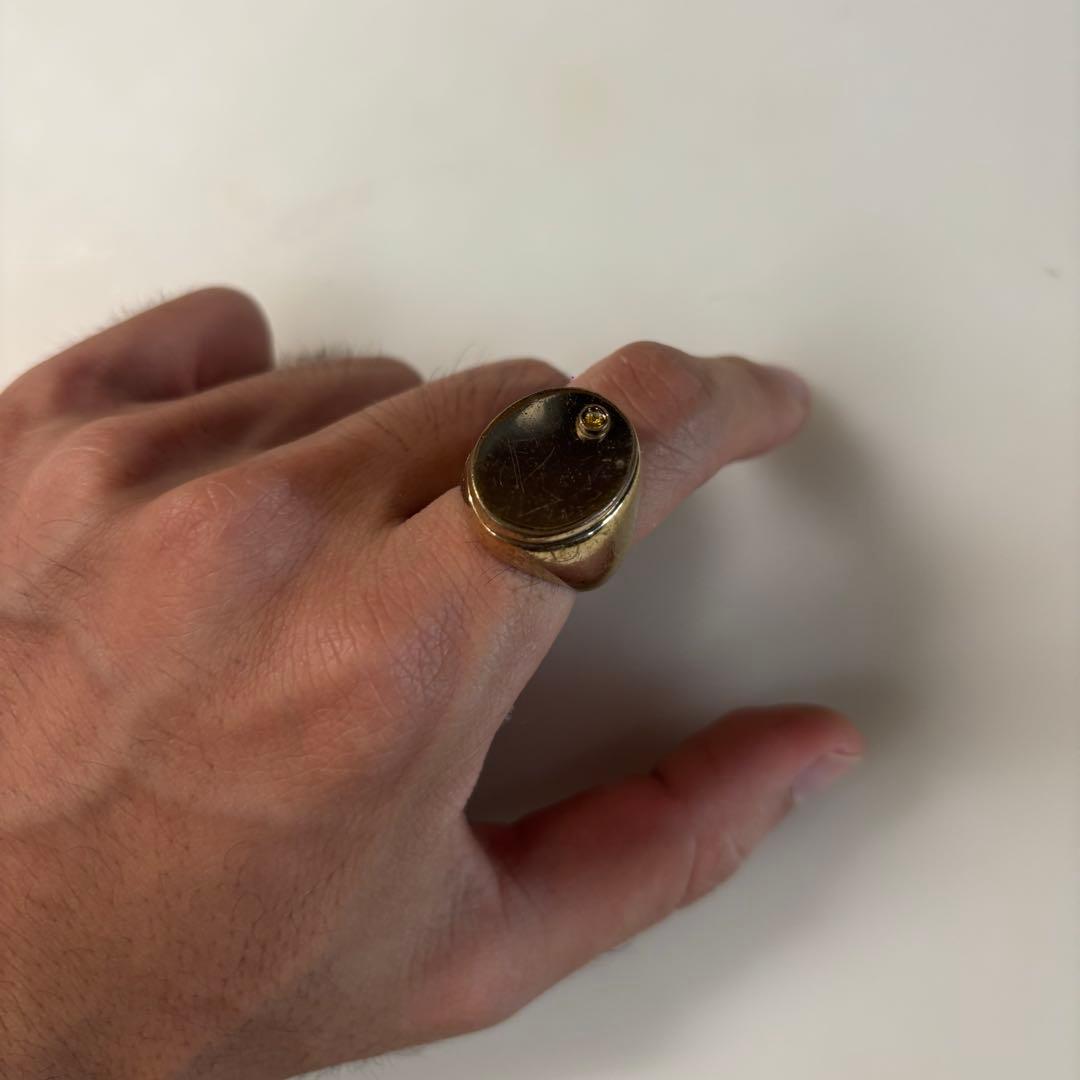 メゾンマルジェラ　Maison Margiela ジルコニアリング　sizeＳ