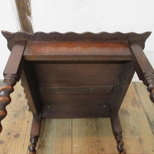 イギリス アンティーク 家具 サイドテーブル オケージョナル 英国 6660d
