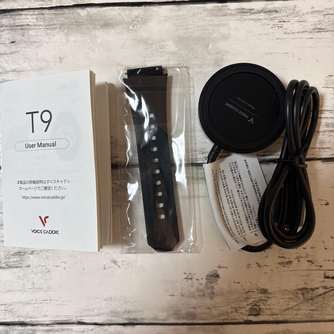VOICE CADDIE T9 黒 GPSゴルフウォッチ