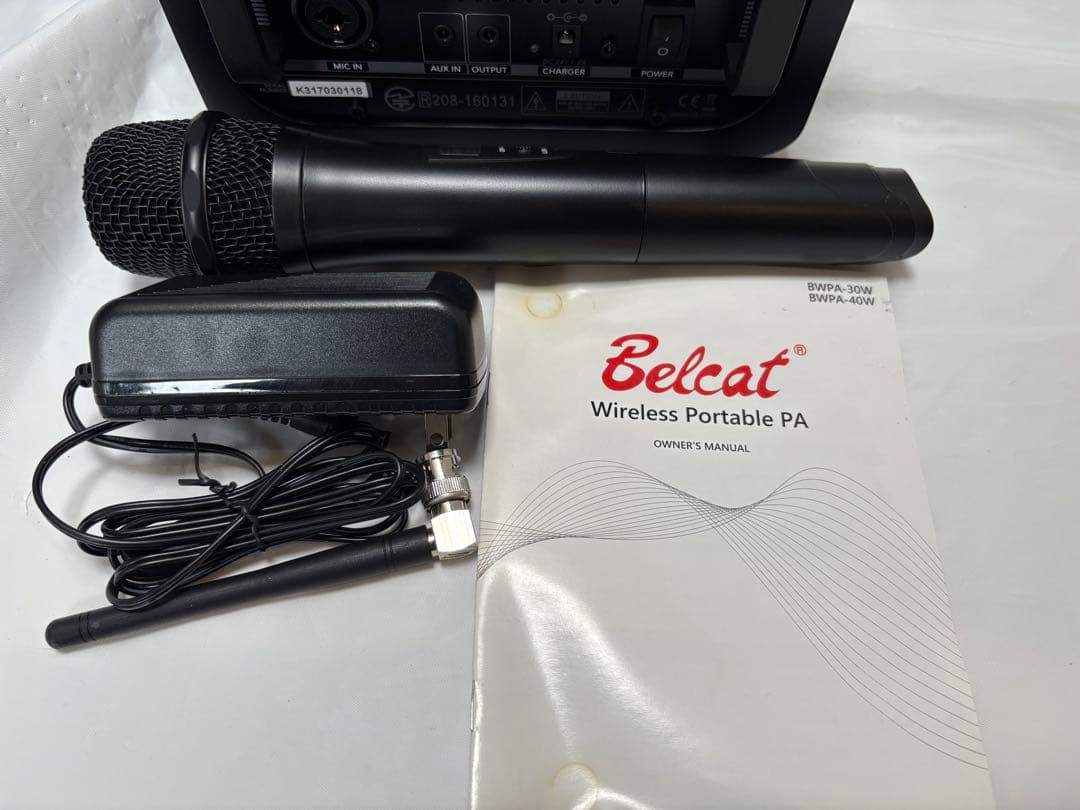 Belcat ベルキャット BWPA-30W スピーカー マイク付き PAセット