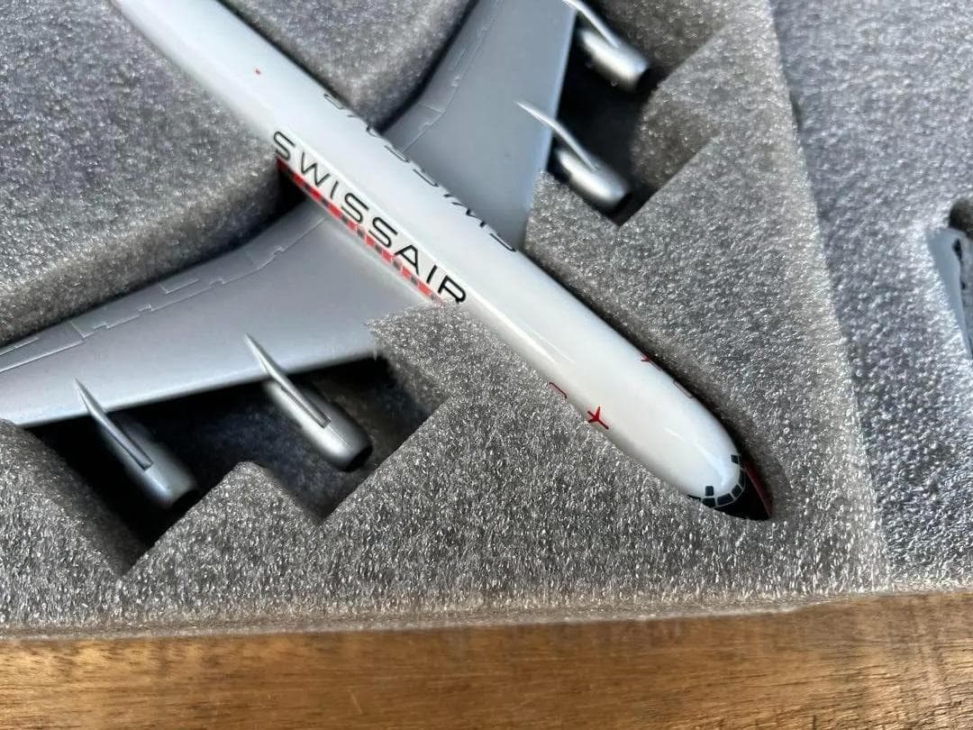 SWISSAIR スイスエア　Douglas DC-8-53　ヘルパ　1/200