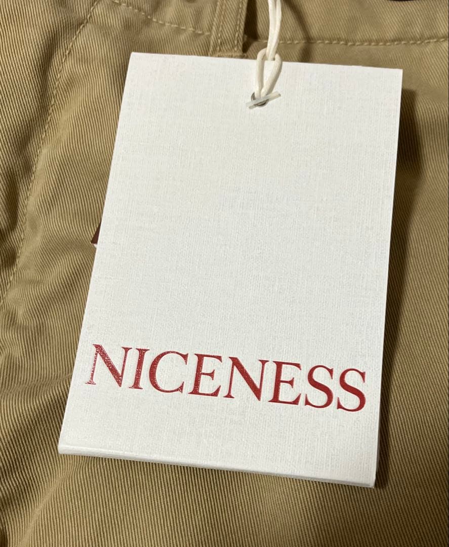 【NICENESS】MALDOON /チノパン Lサイズ/日本製