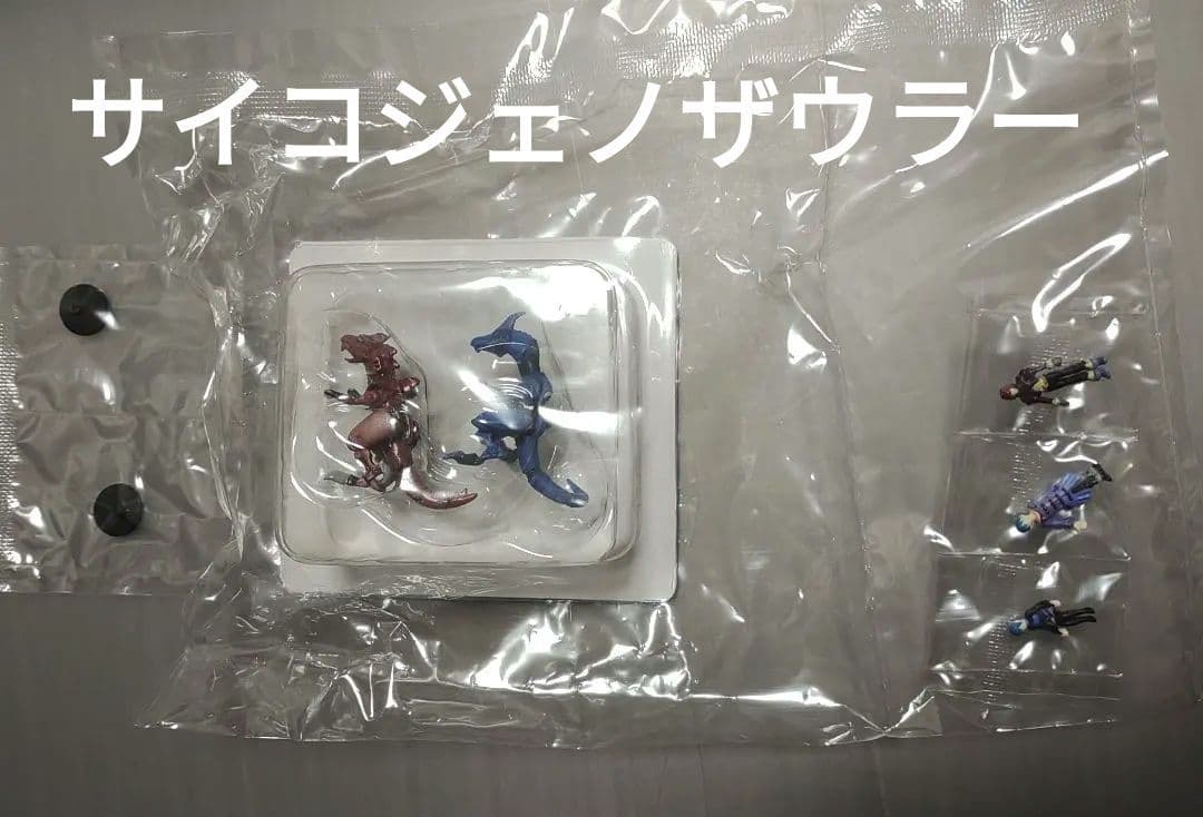 未開封　コトブキヤ　サイコジェノザウラー　付属フィギュア、台座　HMM ゾイド