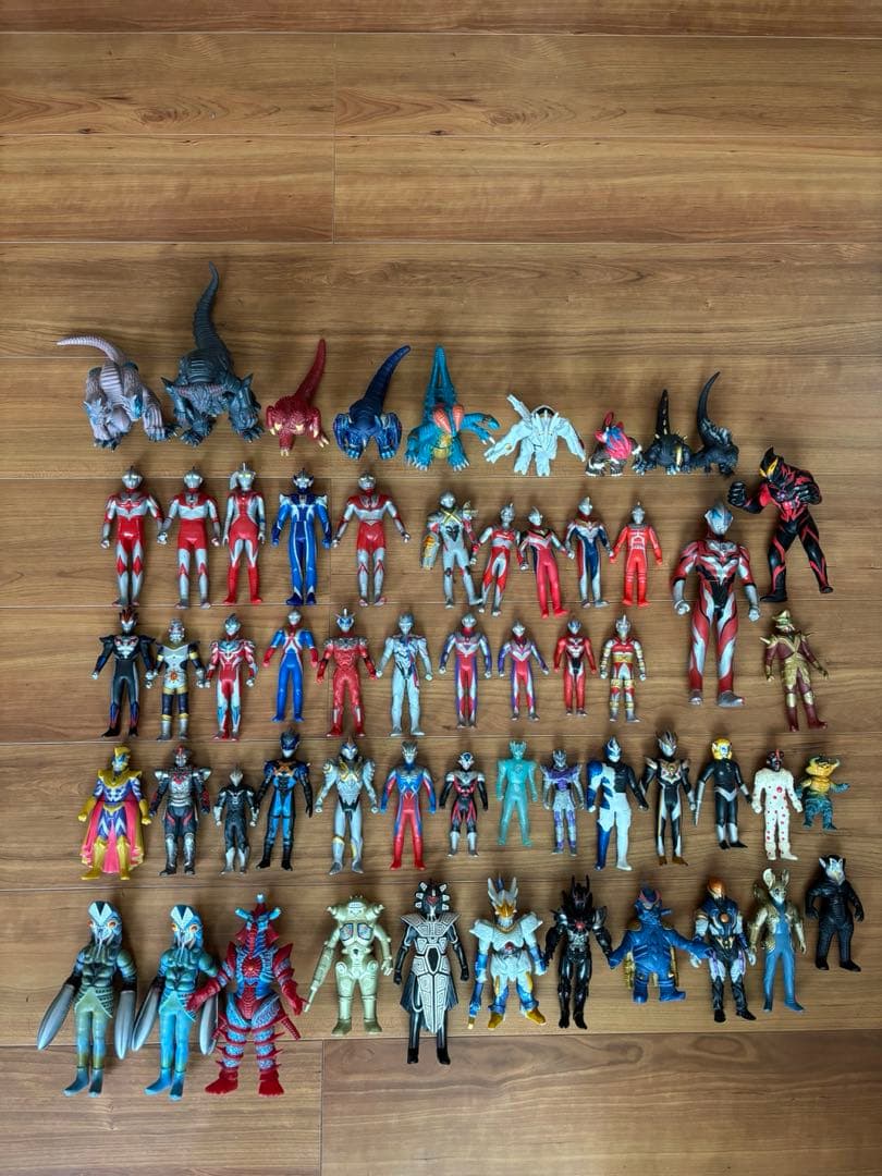 ウルトラマン ウルトラ怪獣　フィギュアセット　57体　ソフビ