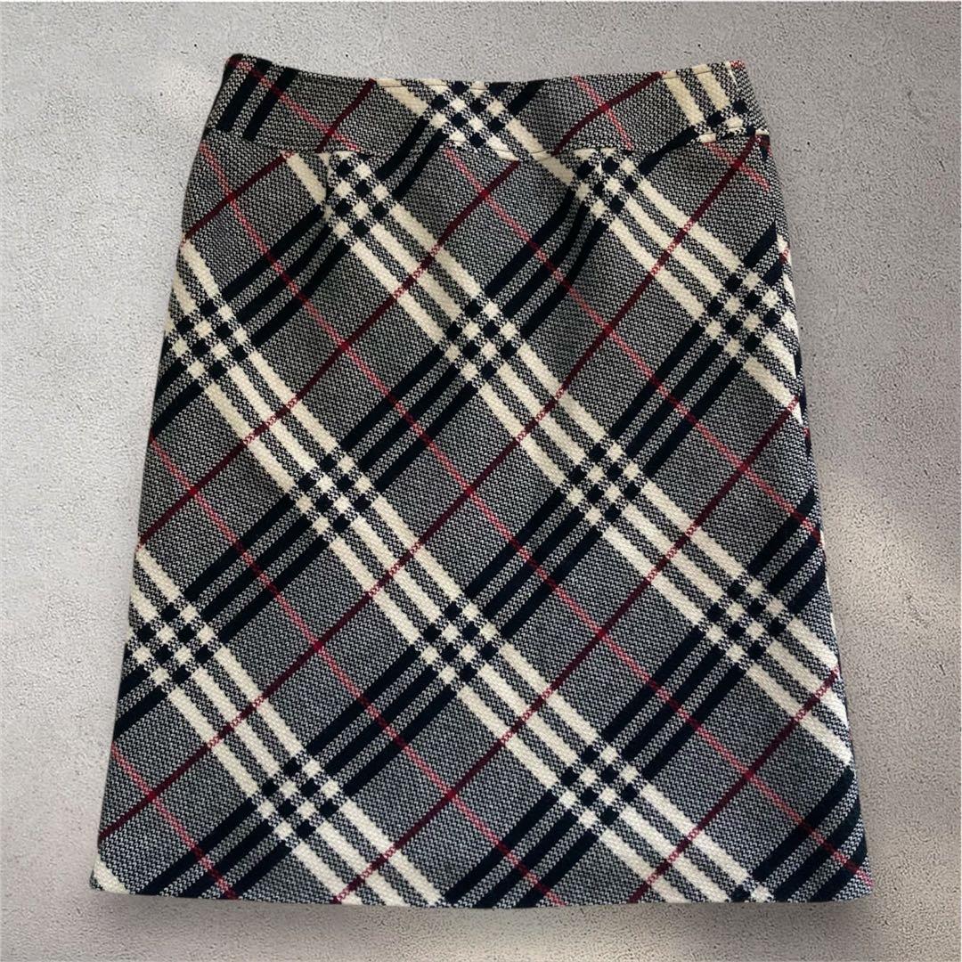 【大きいサイズ】BURBERRY LONDON 44 ノバチェック スカート