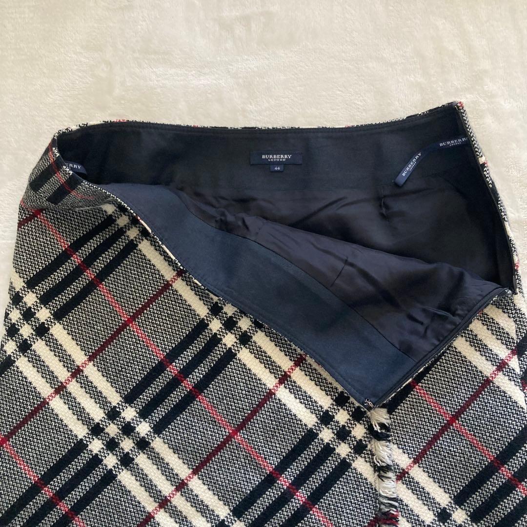 【大きいサイズ】BURBERRY LONDON 44 ノバチェック スカート