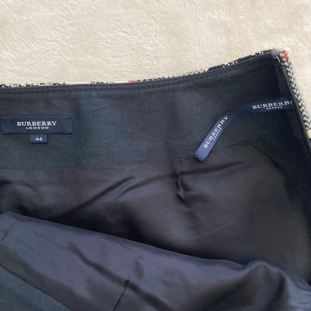 【大きいサイズ】BURBERRY LONDON 44 ノバチェック スカート