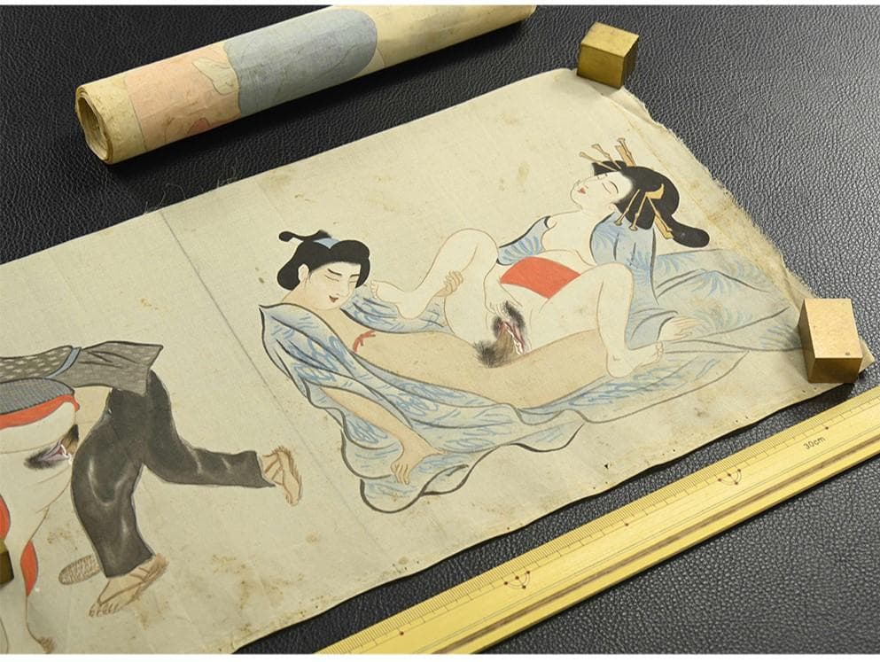 【真作】◆『時代春画 まくり めくり』◆検）浮世絵 菱川師宣 井原西鶴 渓斎英泉