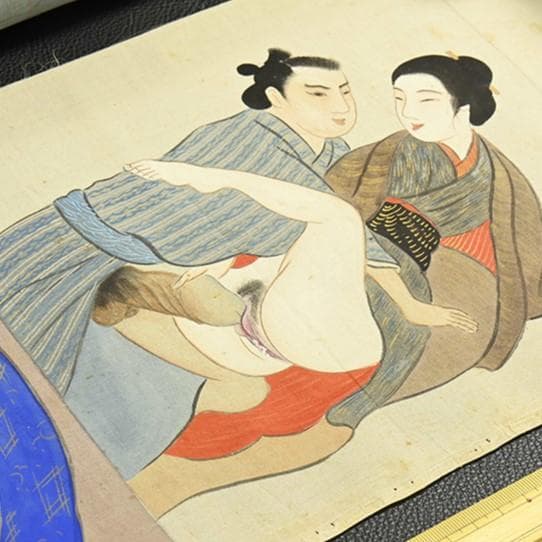 【真作】◆『時代春画 まくり めくり』◆検）浮世絵 菱川師宣 井原西鶴 渓斎英泉