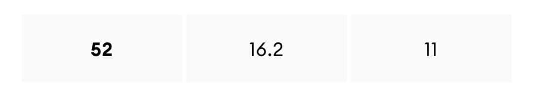 スワロフスキー　コンステラダブルリング　ゴールド　52