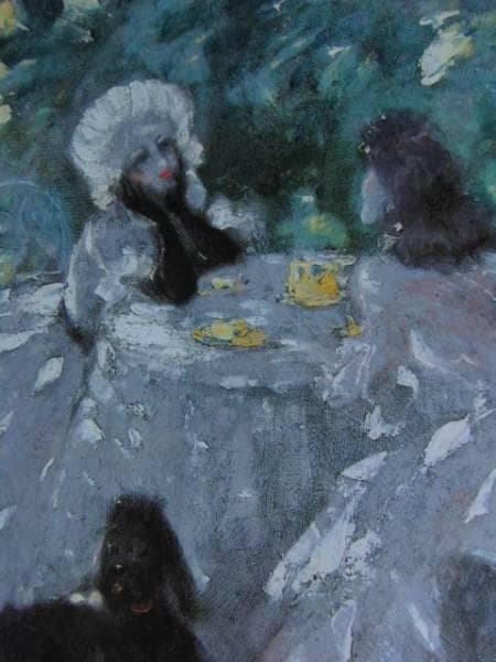 ルイ・イカール、お客様、希少限定画集画、新品高級額装付、状態良好