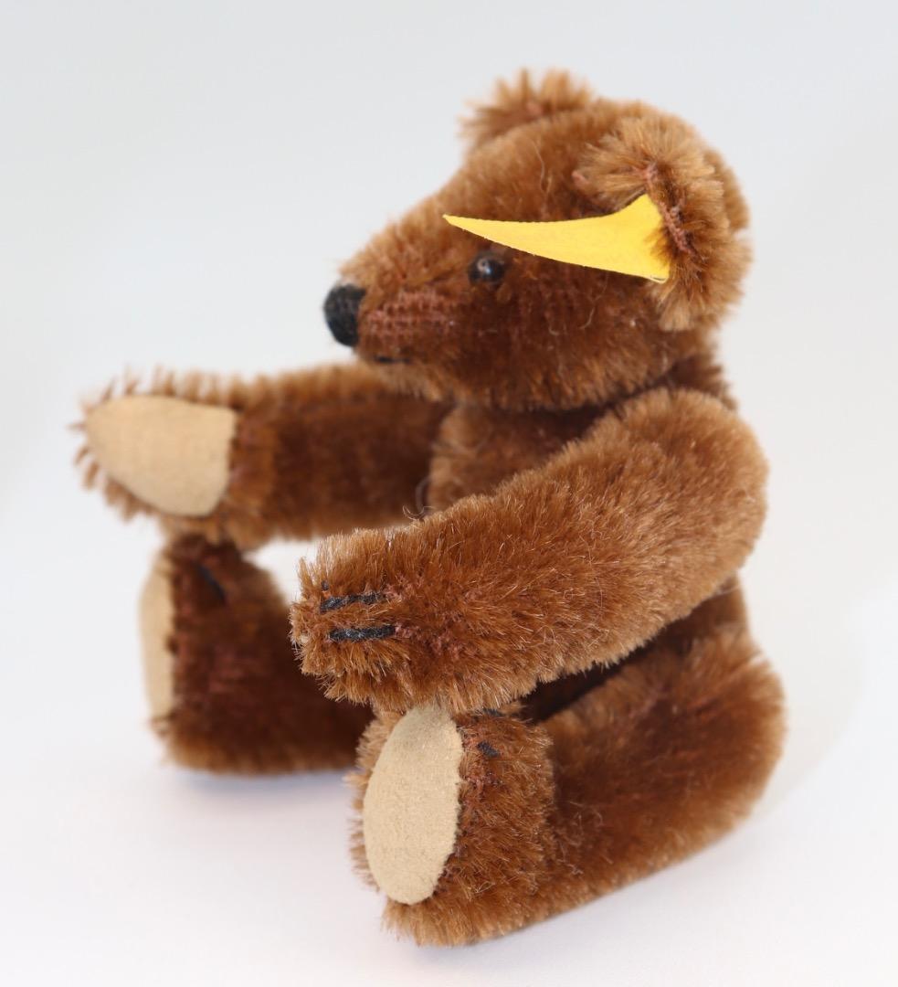 Steiff テディベア ダーク・ブラウン1909年レプリカ・テディ9cm E