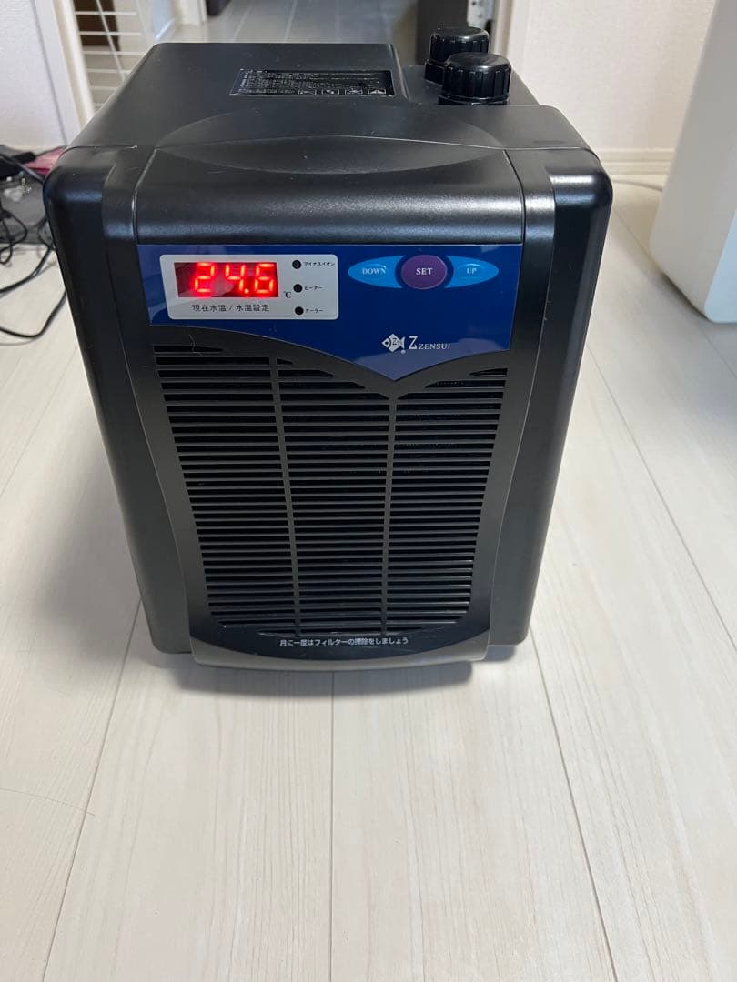 美品　ゼンスイ　クーラーZR75E おまけダブルタップ　2本