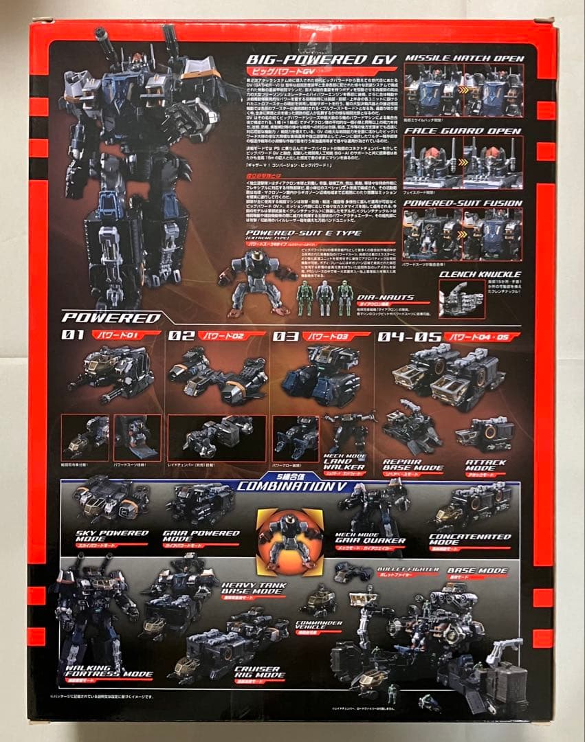 ダイアクロン DA-17 ビッグパワードGV 独立遊撃隊 Ver. 隊員セット