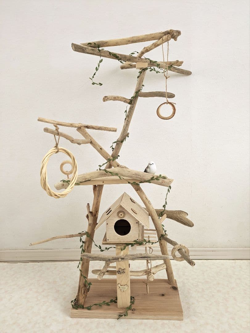 バードアスレチック63 流木 バードジム　バードトイ