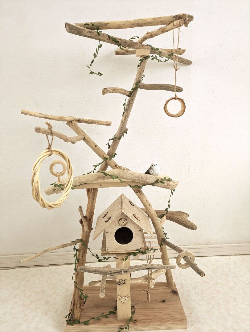 バードアスレチック63 流木 バードジム　バードトイ