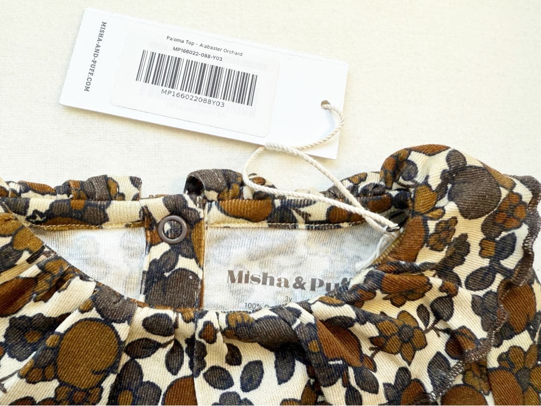 misha mamaowl Pima Cotton Paloma パロマ　3y