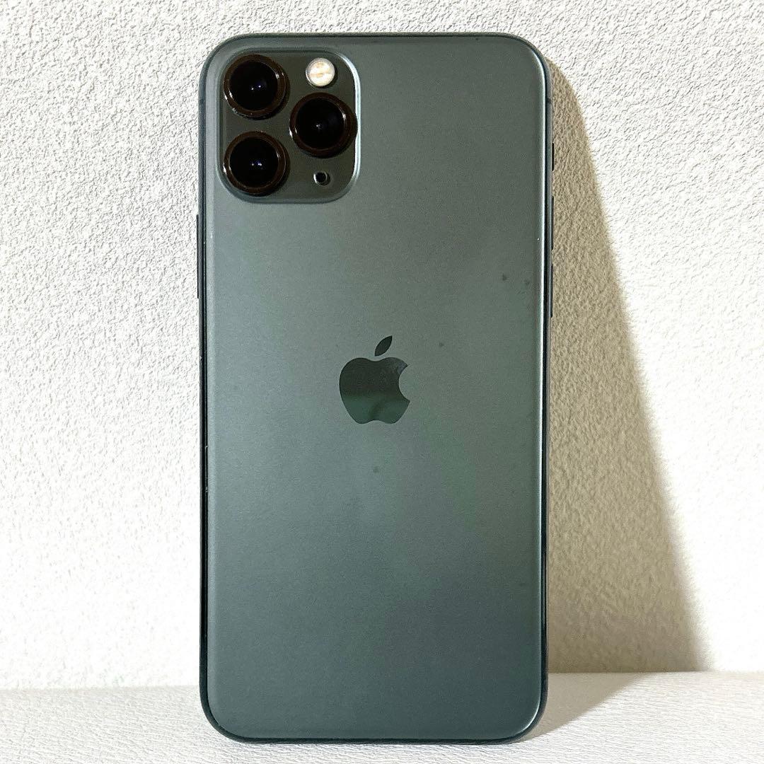 【値下げ！】【美品】iPhone11Proミッドナイトグリーン256GB