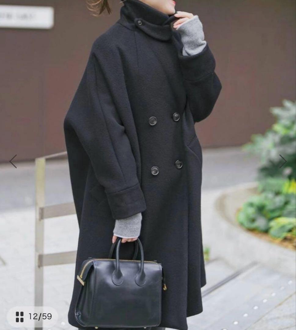 定番人気　2024AW TICCAティッカ テントコート ブラック