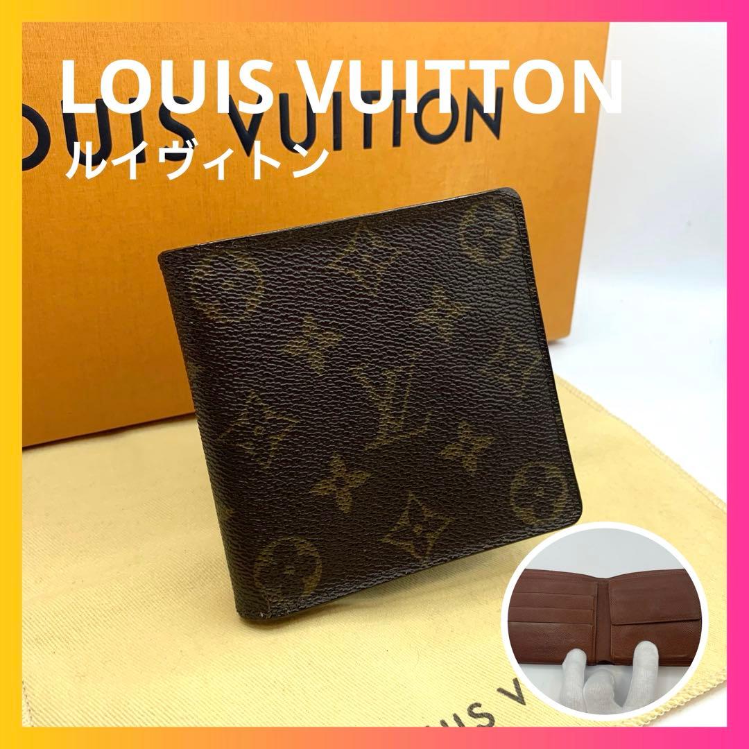 ルイヴィトン マルコ モノグラム ポルトフォイユ 二つ折り財布 折り財布 財布