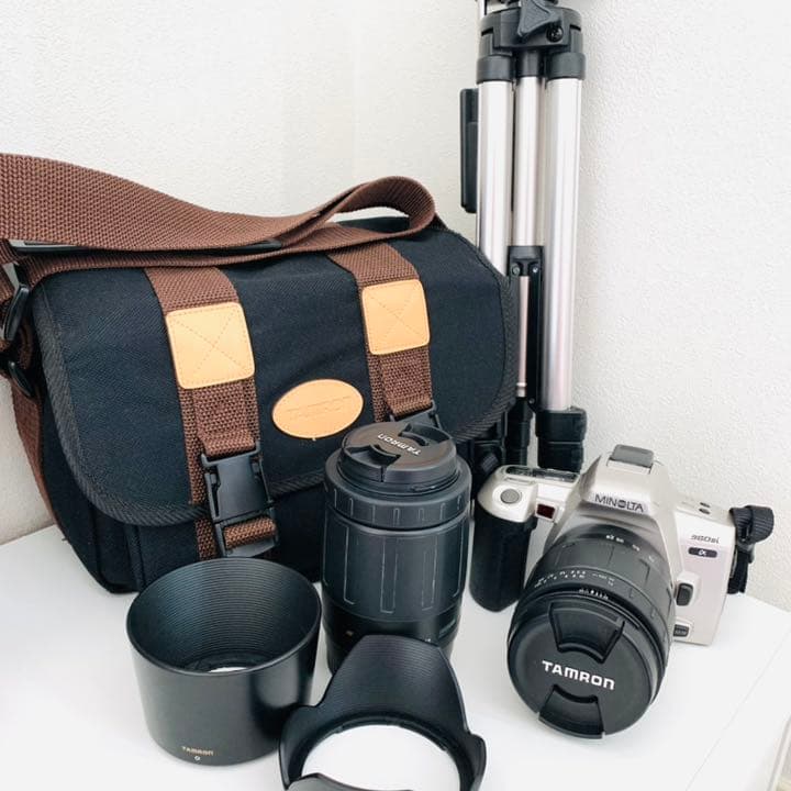 フィルム一眼レフカメラ 三脚 レンズ 5点セット