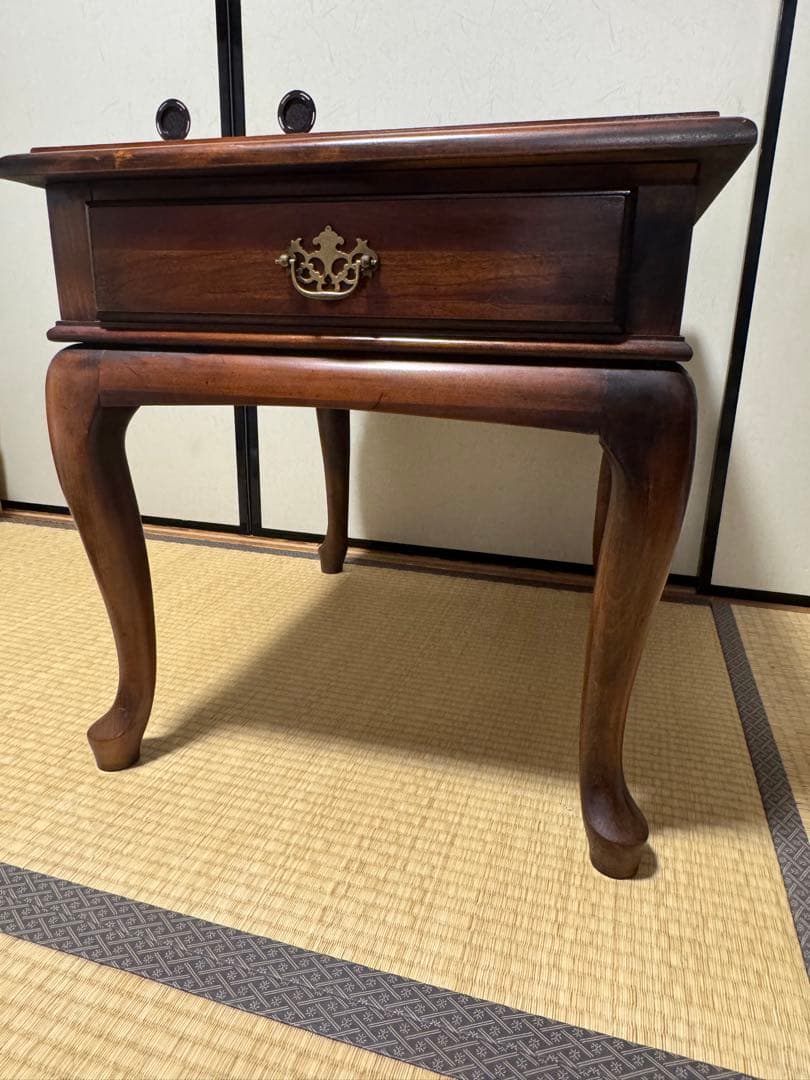 ブランド不明 アンティーク サイドテーブル　猫脚