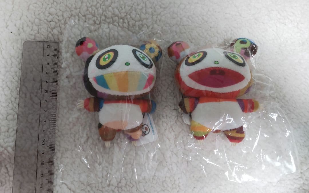 ★ショッパー付き★　村上隆　ぬいぐるみ　パンダ　親子セット　カイカイキキ