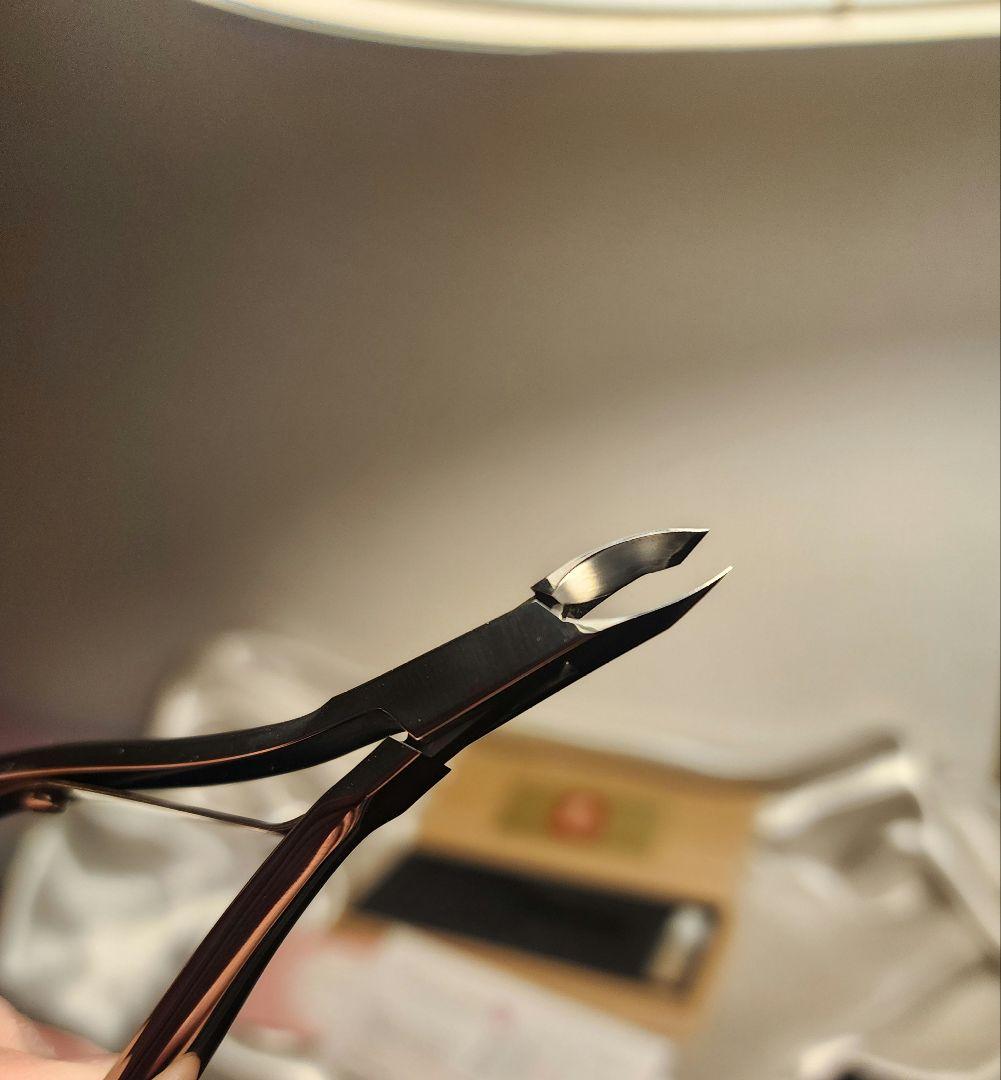 光（ヒカリ）プロ用 ネイルニッパー ステンレス