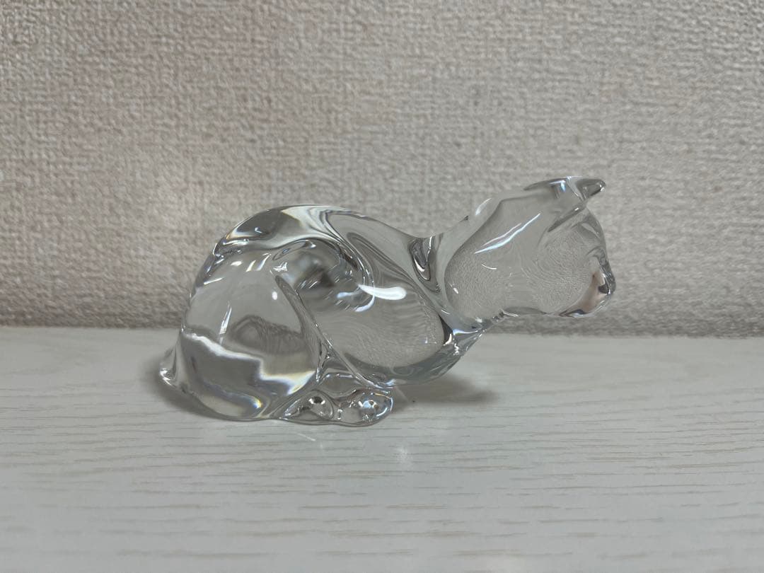 猫　置物　バカラ　Baccarat