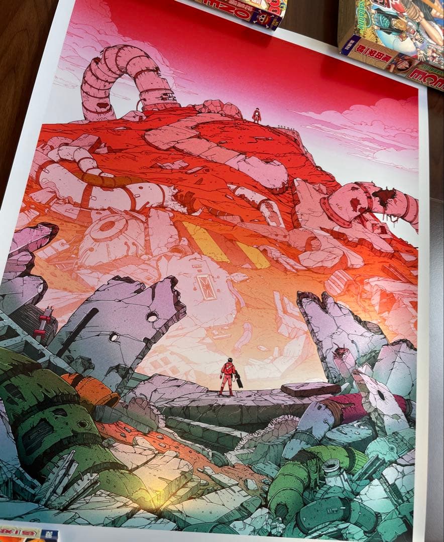 ボトルネックギャラリー AKIRA ポスター　“Tetsuo!” FOIL