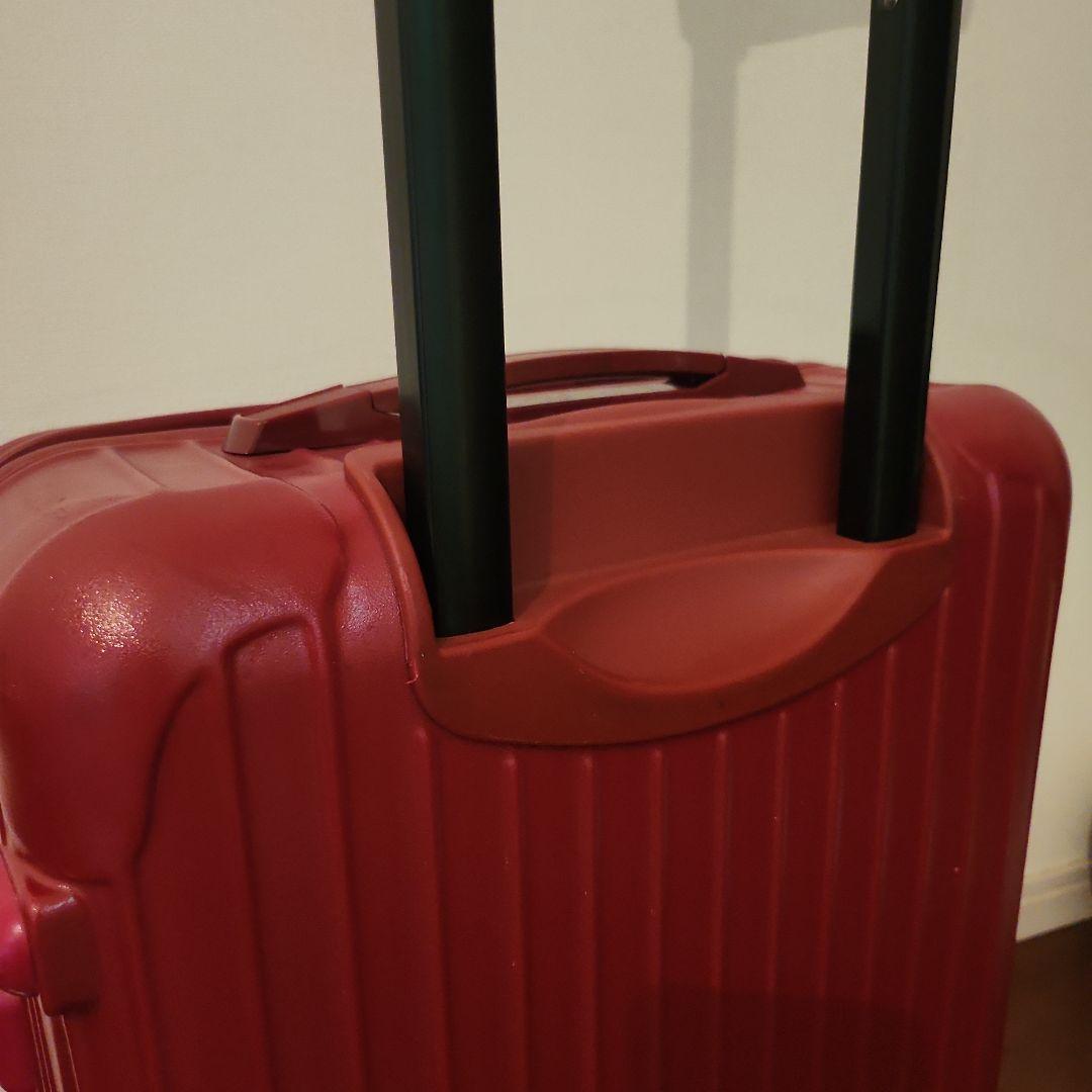 美品　廃盤　RIMOWA レッドキャリーケース ２輪　35L