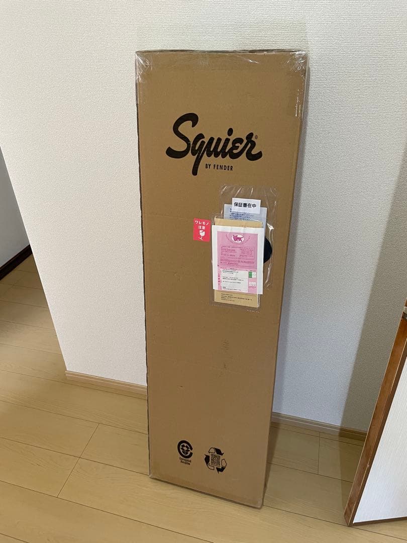 Squier ストラトキャスター エレキベース ブラック affinity PJ