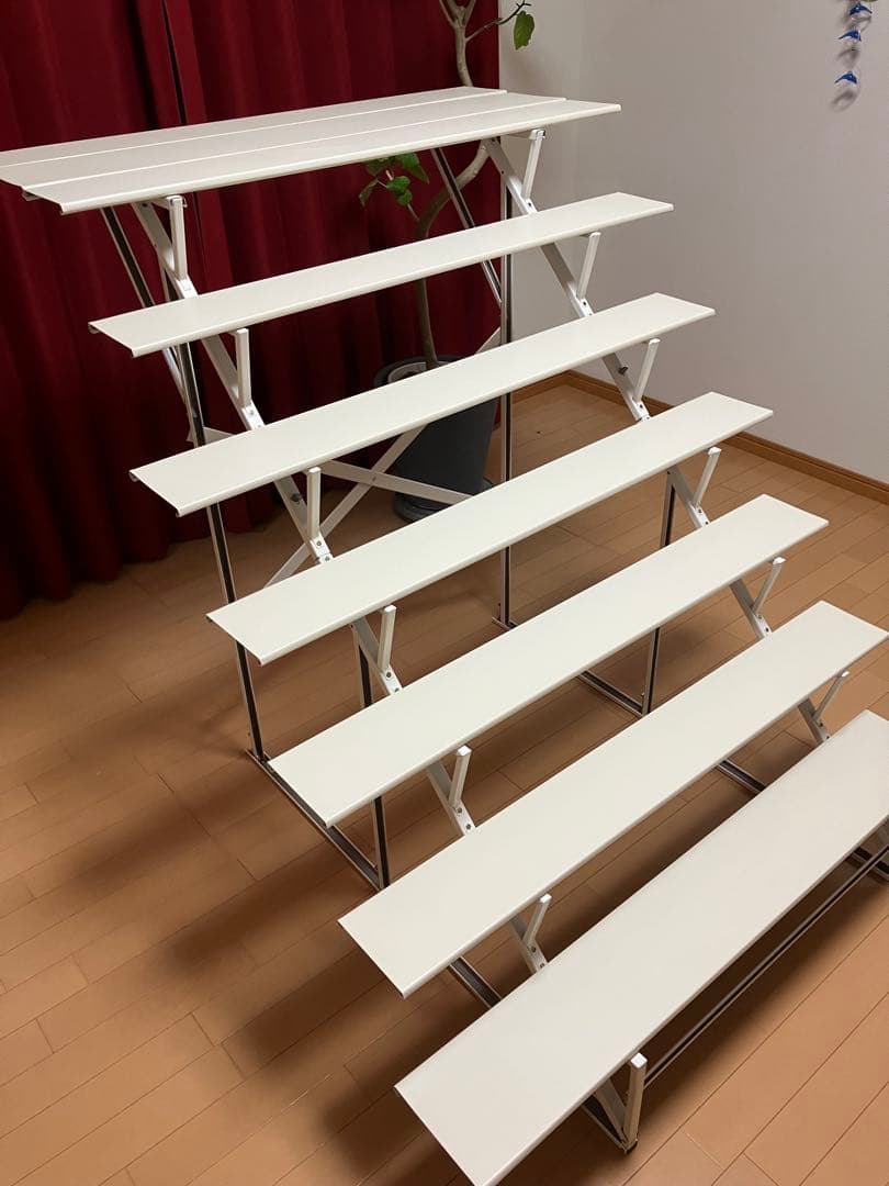 雛人形7段スチール台