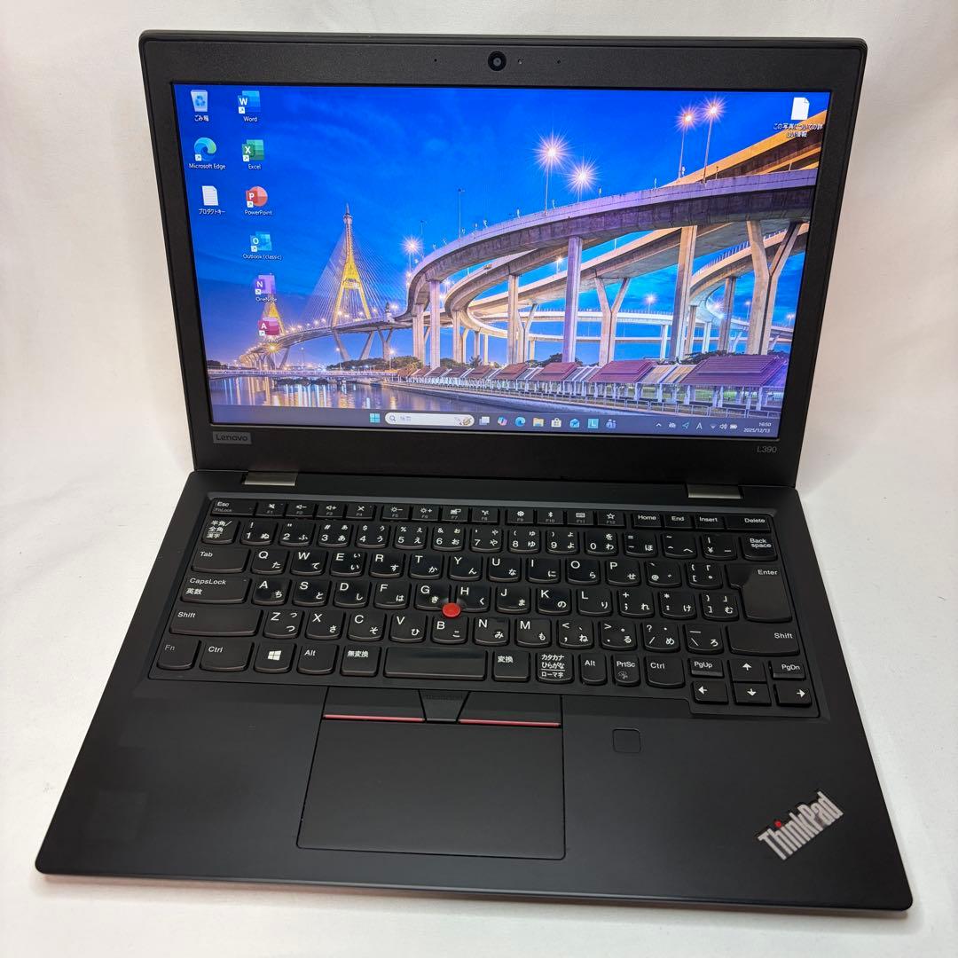 美品 ThinkPad L390 第8世代 i5 8GB 256GB オフィス