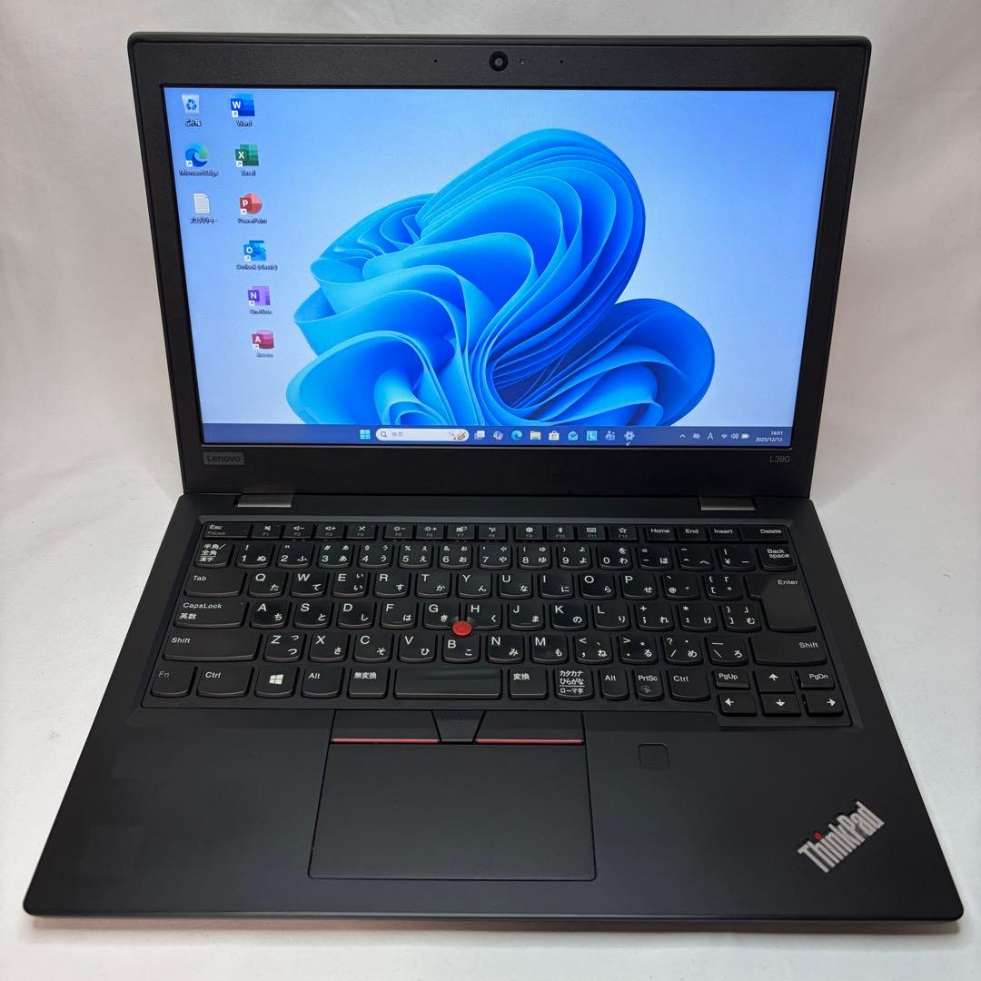美品 ThinkPad L390 第8世代 i5 8GB 256GB オフィス