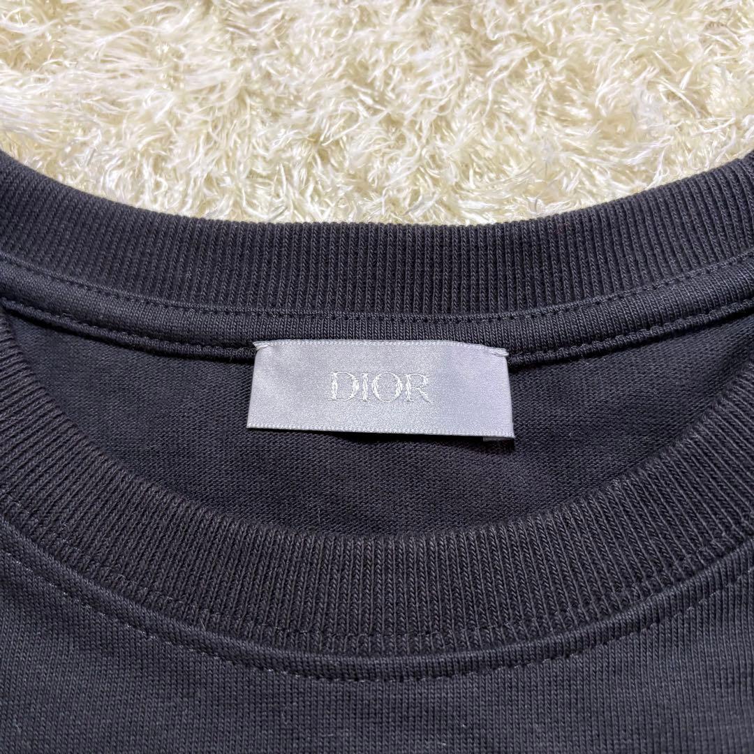 ディオール　Tシャツ　CD ロゴ　ブラック　Sサイズ　アイコン　綿100%