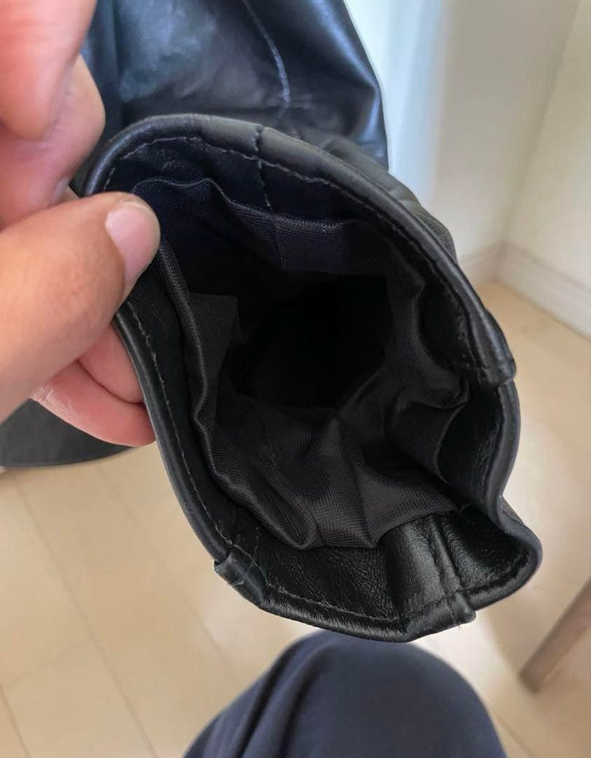 【美品】ルイスレザー　ドミネーター　ブラック　ラットランドシープ　42