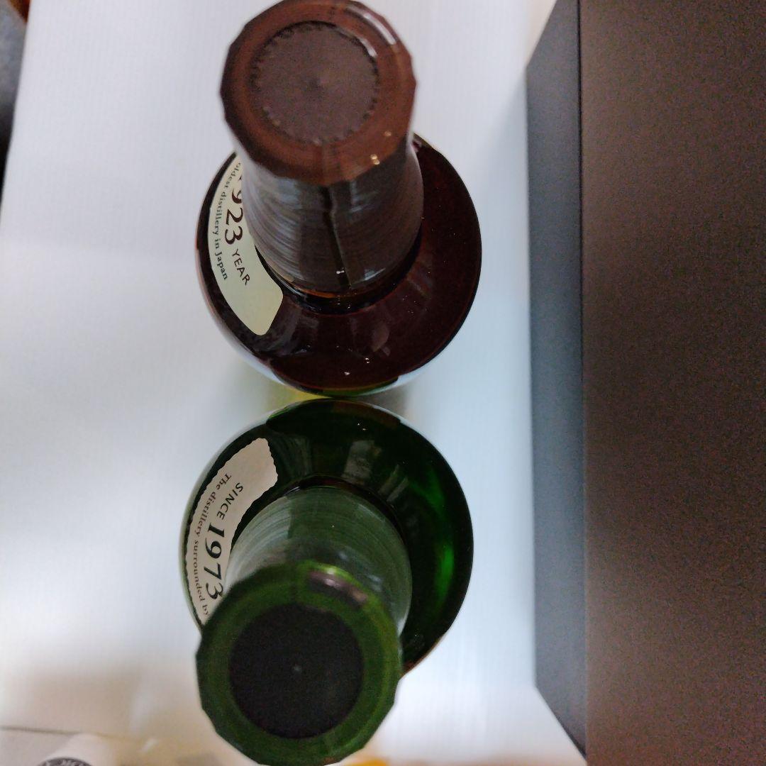 サントリーウィスキーシングルモルト山崎・白州各700ml入2本セット×２箱計４本