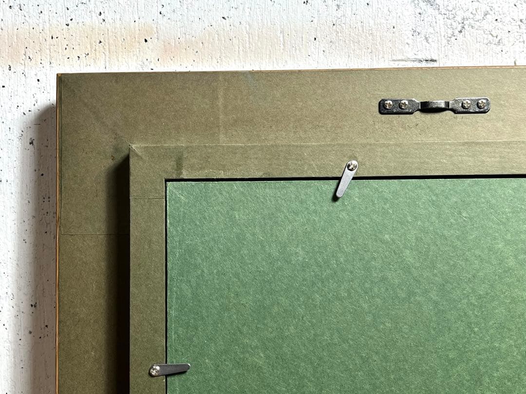 複製画 プリント画 パウル・クレー 「美しい庭師」 木製額付き