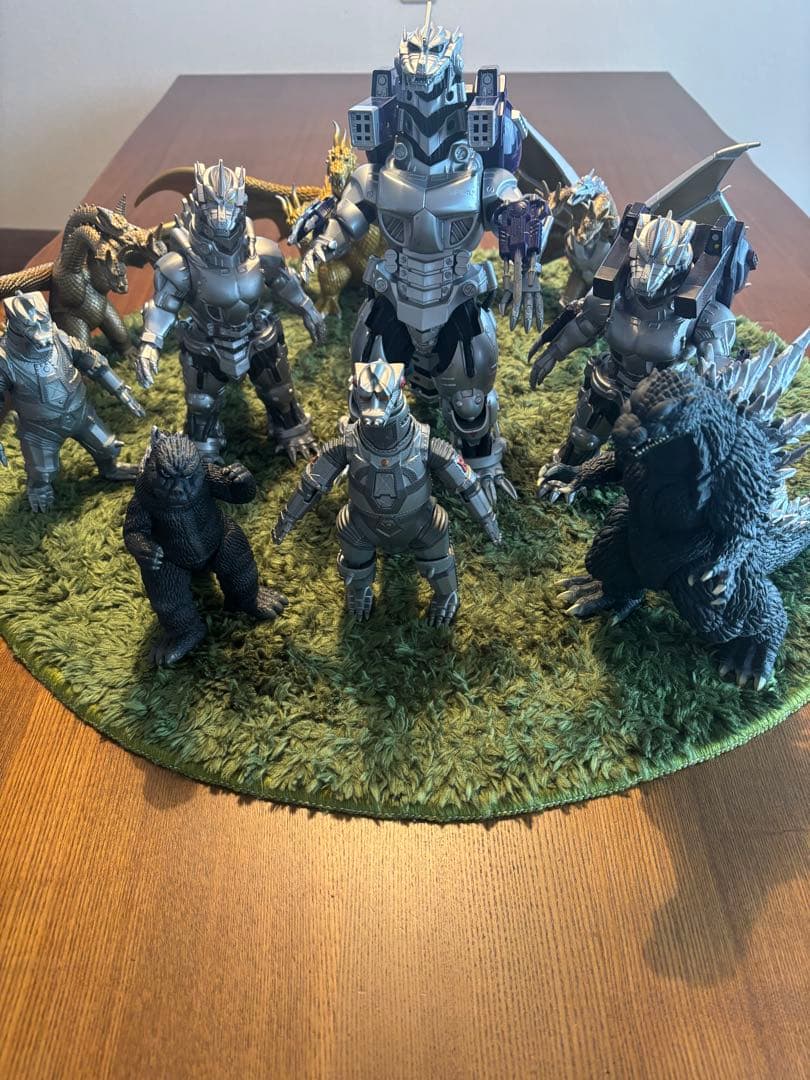 ゴジラ　メカゴジラ　キングギドラ　メカキングギドラ　ソフビ　超合金