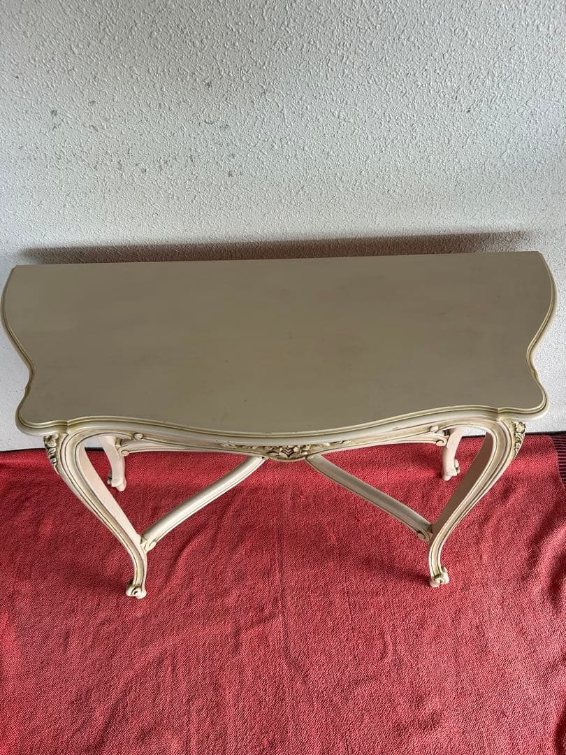 ◾️西欧アンティーク◾️カリモクdomani ドマーニ◾️ルイ15世コンソールテーブル