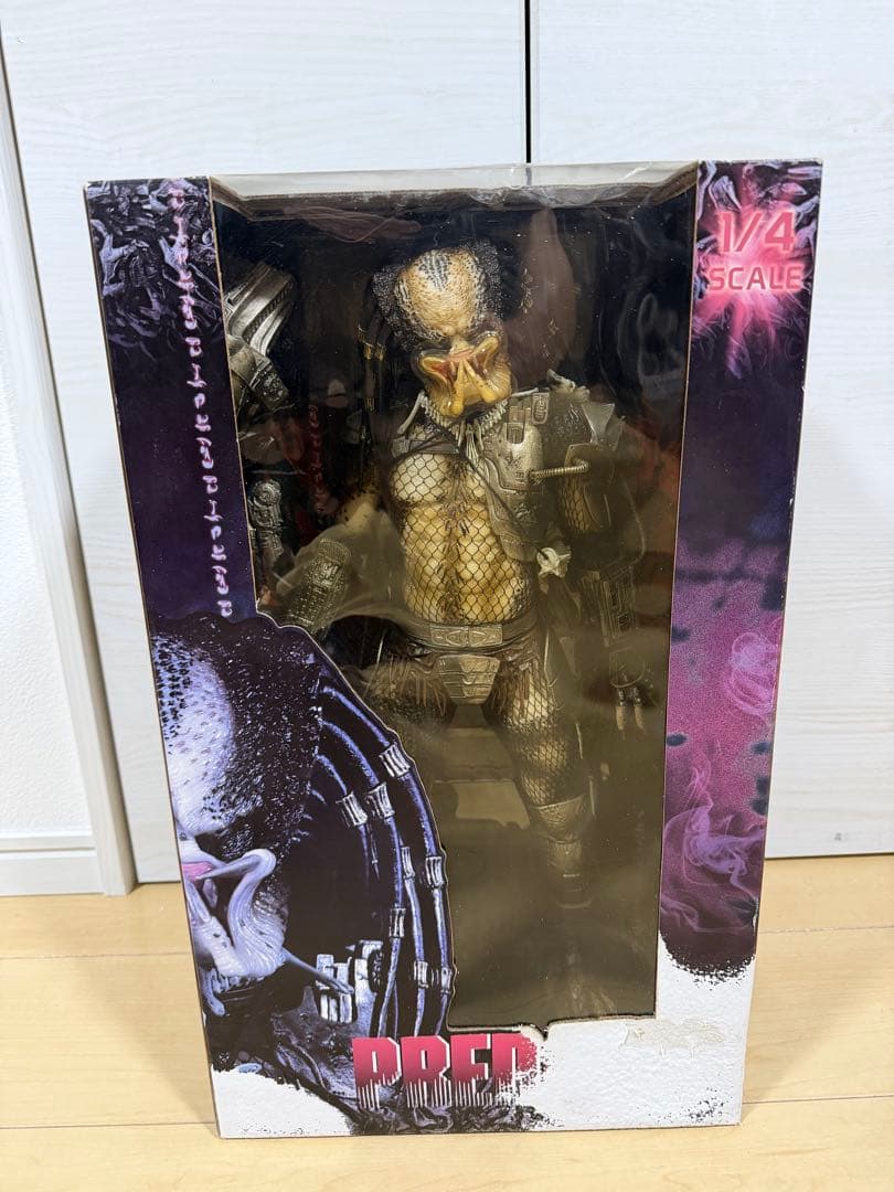 未開封 NECA ジャングルハンタープレデター 1/4 クローズドマウスver.