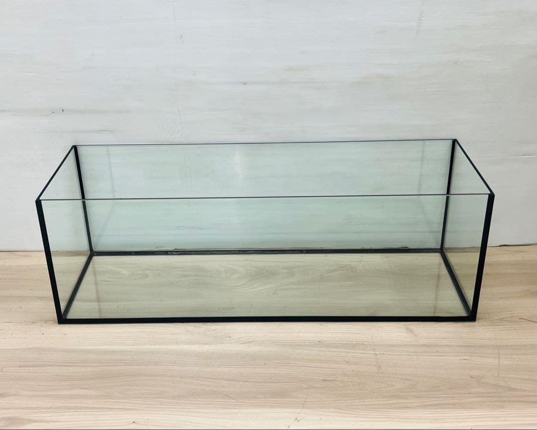 特注カウンター水槽900×300×300ブラックシリコン　未使用品